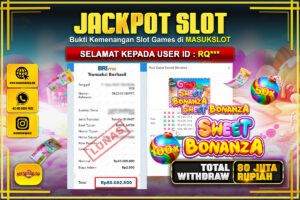 MASUKSLOT JACKPOT SLOT SWEET BONANZA Rp.80.000.000.,- LUNAS DIBAYARKAN