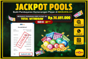 MASUKSLOT JACKPOT TOGEL PASARAN POOL HONGKONG Rp.36.691.000.,- LUNAS